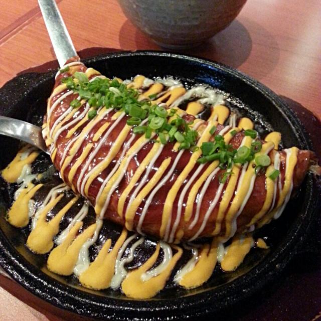 もっちりと美味しい お餅とん平焼き | クラシル